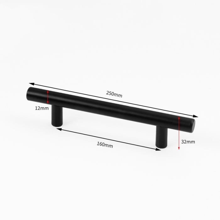 Factory direct sales of stainless steel black handles