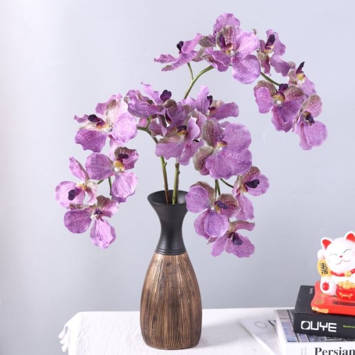 Touch-sensitive moisturizing mimics Vanda orchid