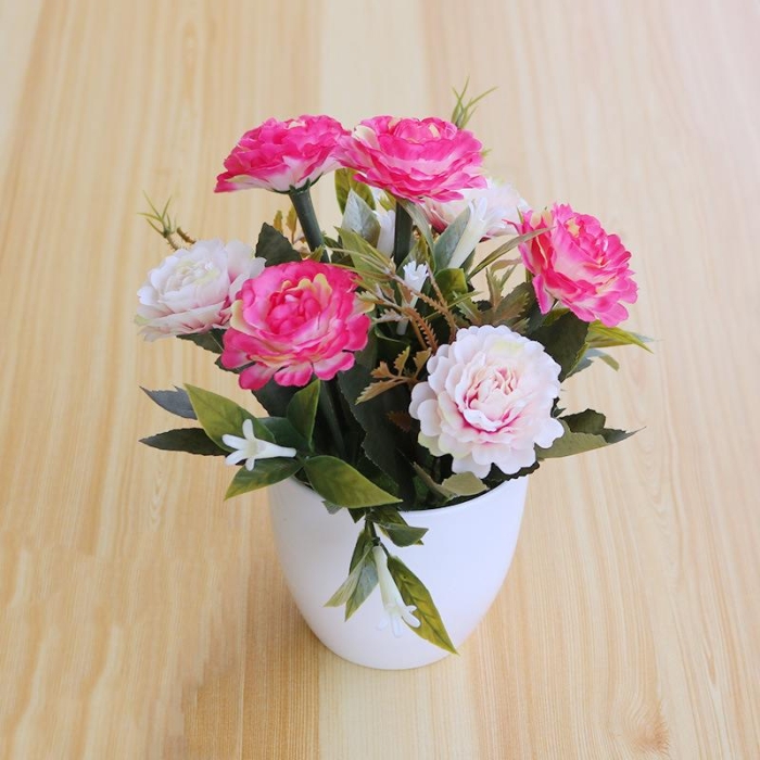 Artificial potted peony