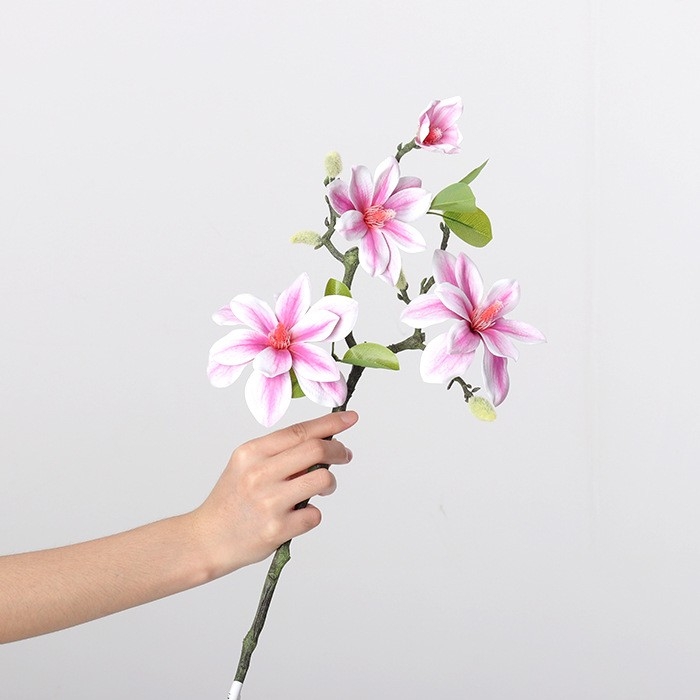 Artificial magnolia flower