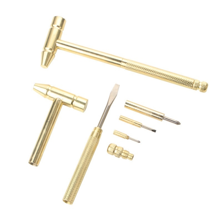 Six-in-one copper-plated hammer