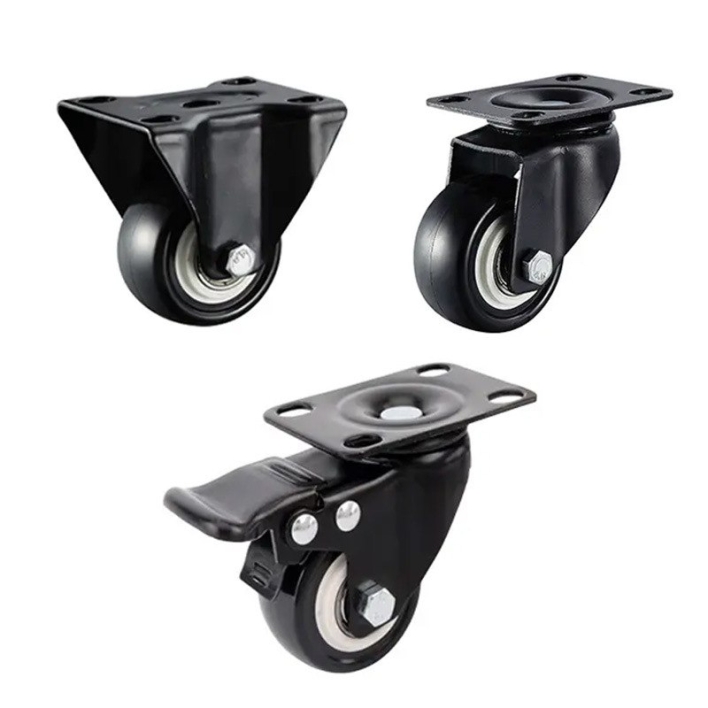 1.5-inch, 2-inch, 2.5-inch and 3-inch PP castor wheels
