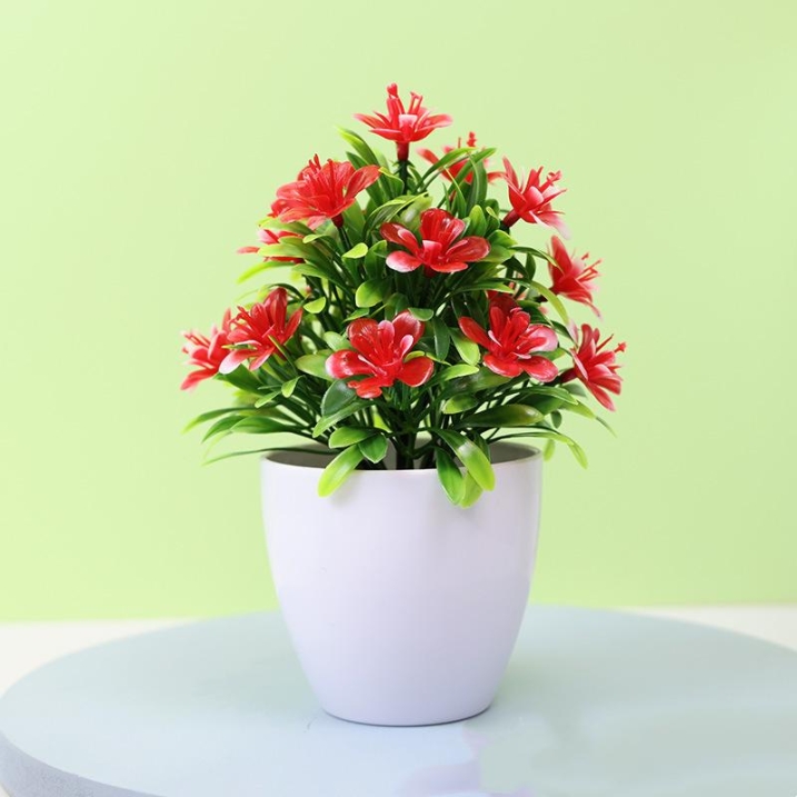 Artificial Five-Leaf Plum Bonsai