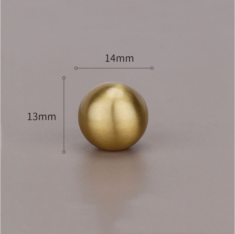 Brass spherical handle manufacturing