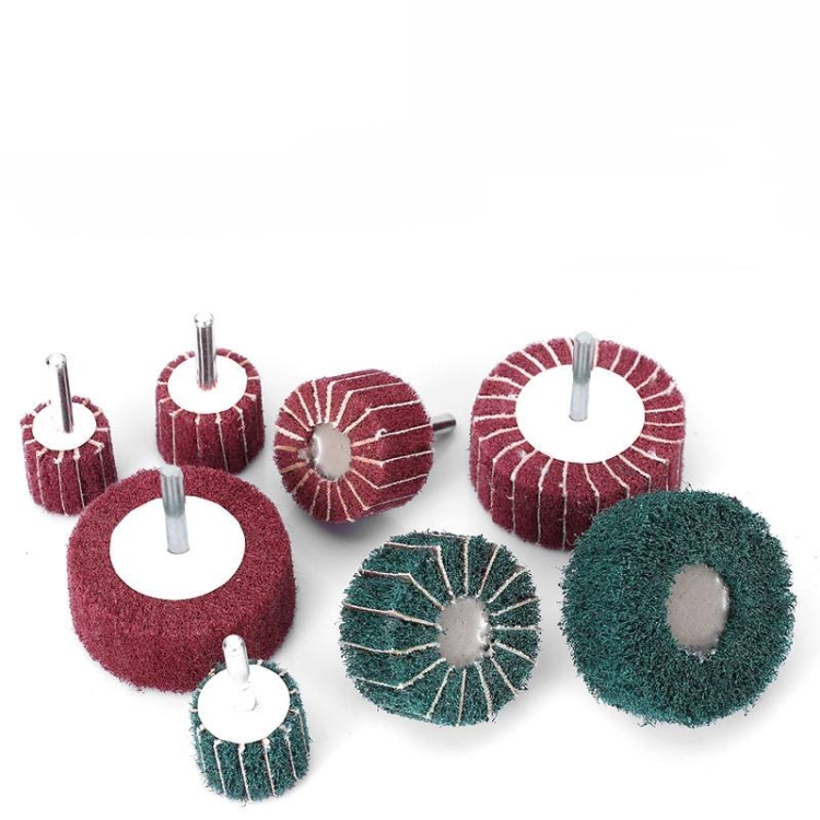 6mm shank diameter scouring pad grinding head