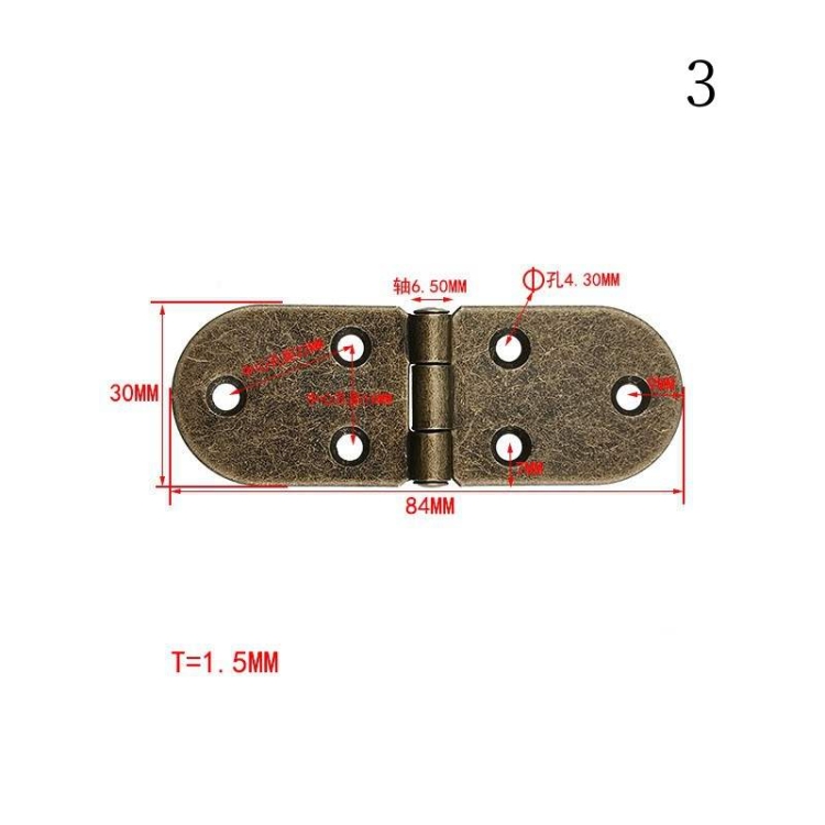 Folding iron hinge wholesale