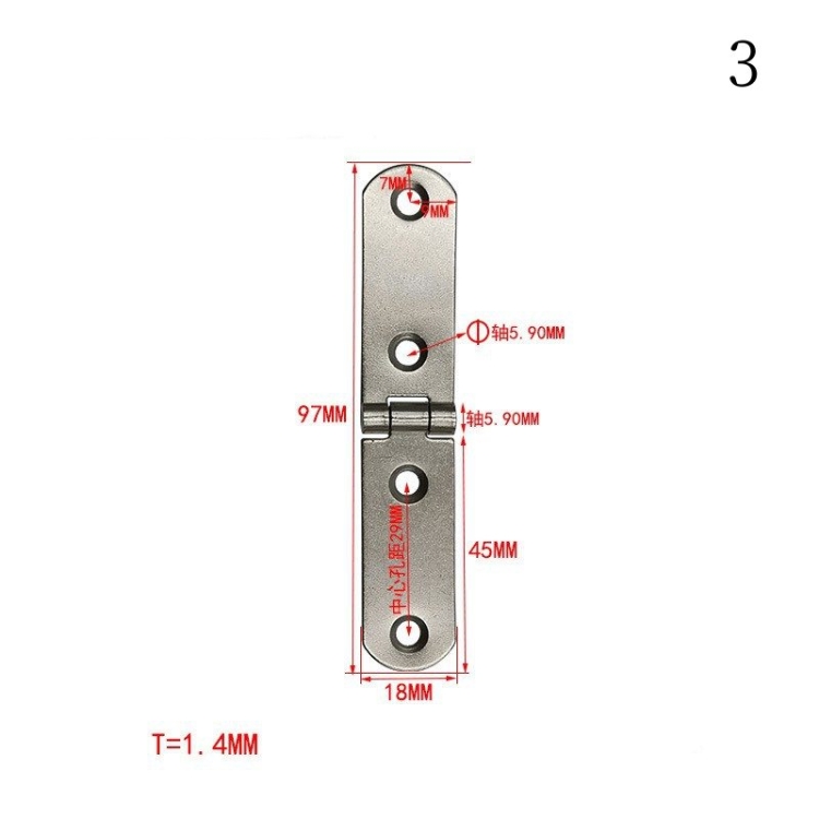 Semi-circular Iron hinge