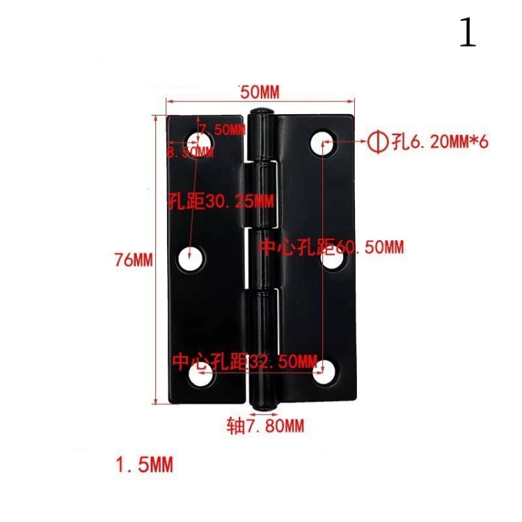 Wholesale 3-inch square angle iron hinges