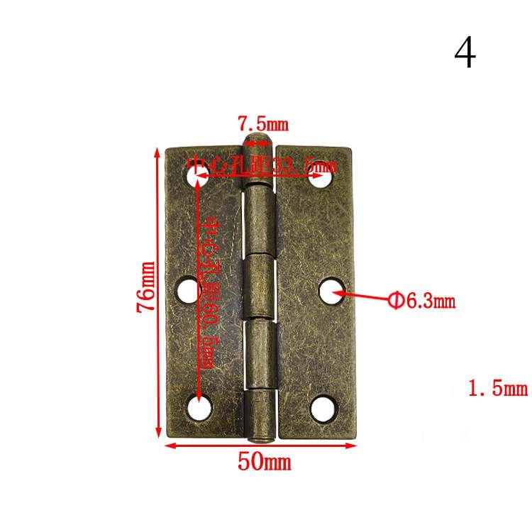 Wholesale 3-inch square angle iron hinges