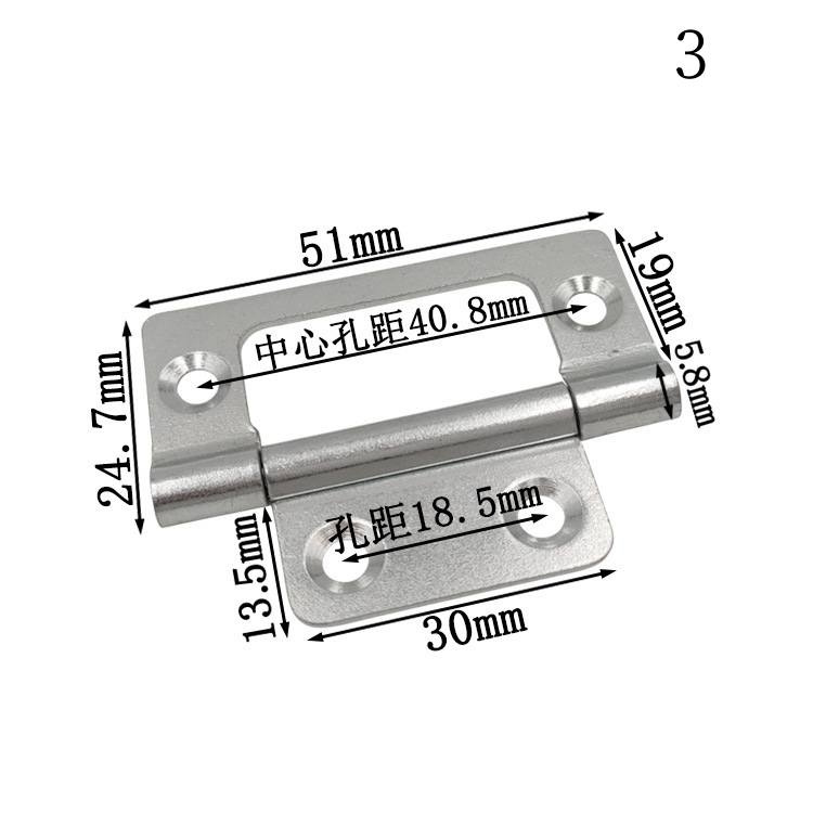 2 Inch Non-Mortise Hinges