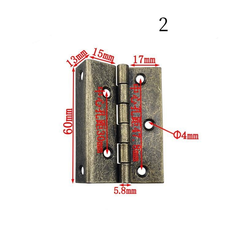 2.5 inch Tri-fold hinge with seven holes