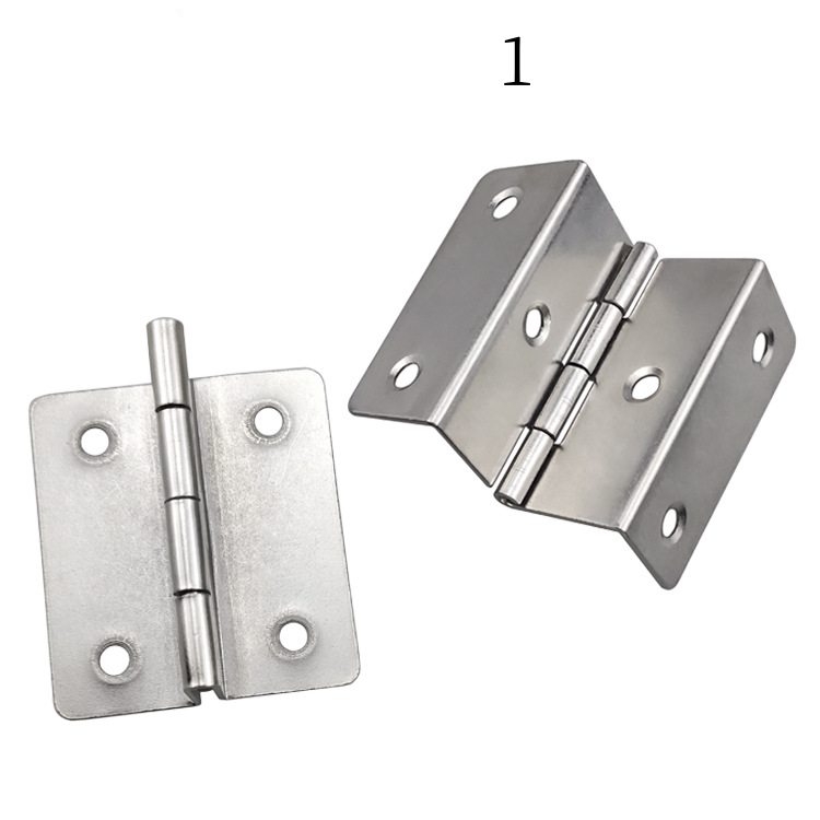 Four-fold hinge with six holes