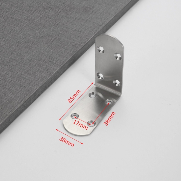 Stainless steel right angle corner bracket
