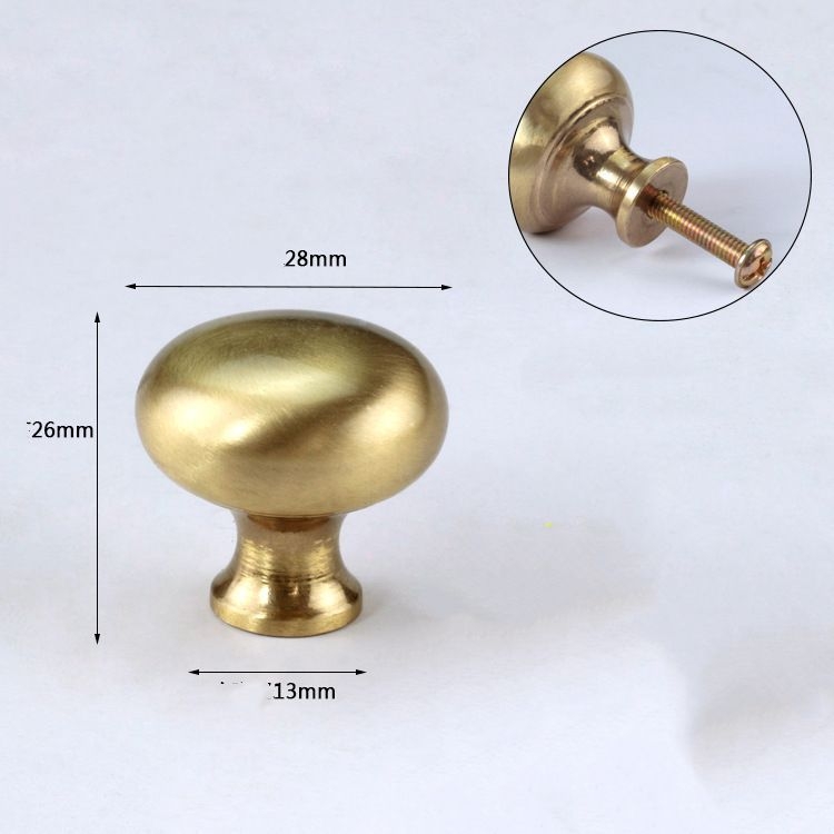 Brushed Brass Doorknob Wholesale