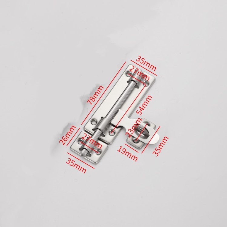 4-inch, 6-inch and 8-inch door latches