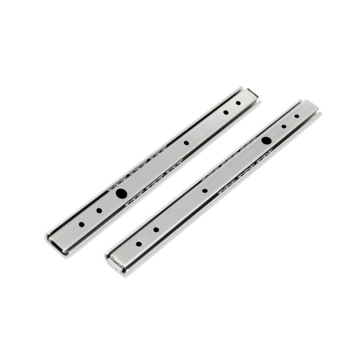4-inch to 20-inch, 20mm wide two-section steel slide rails