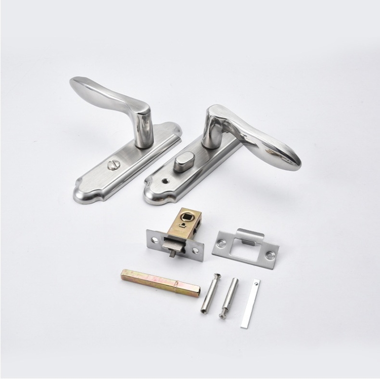 Keyless stainless steel lever lock