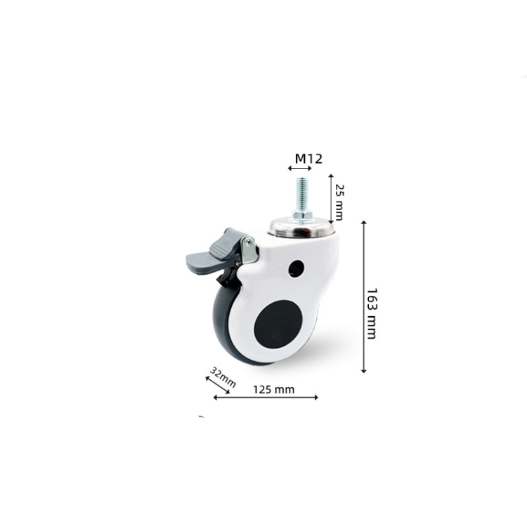 3-inch, 4-inch, and 5-inch nursing bed casters