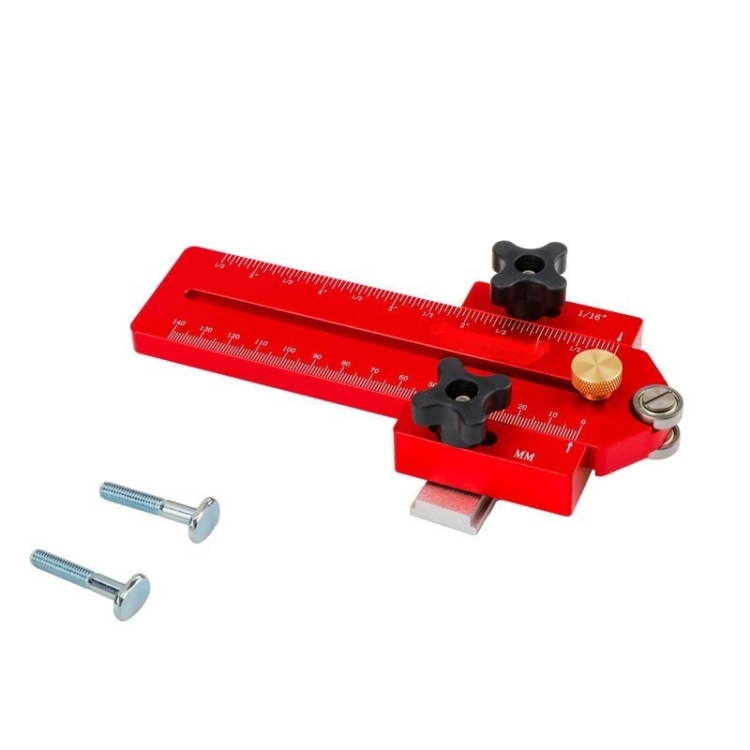 Adjustable woodworking limit tool