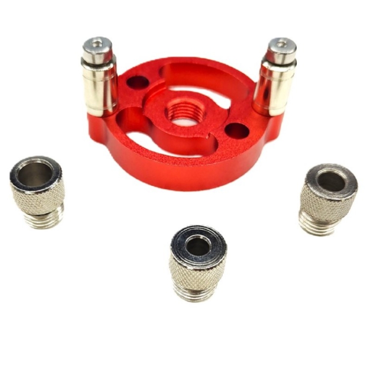 Aluminum alloy woodworking drill locator