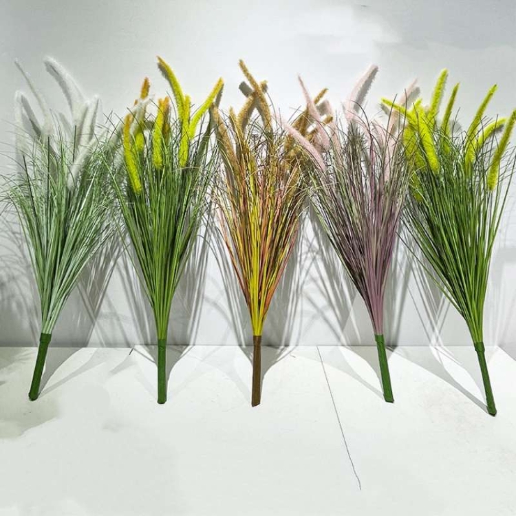 Artificial foxtail grass manufacturing