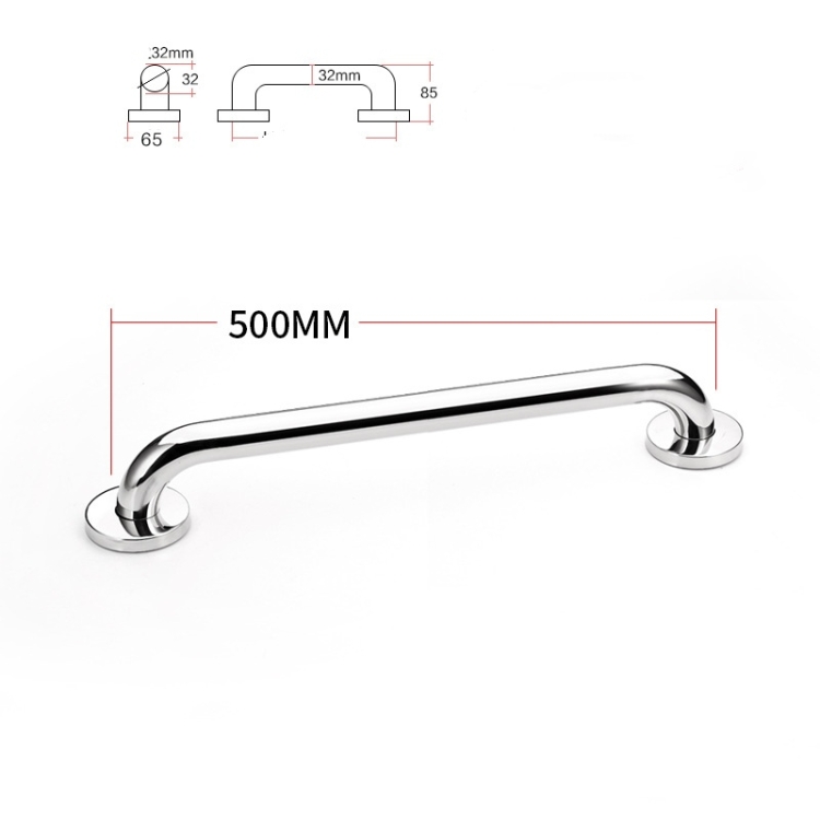 Dia32mm 304 stainless steel 300-600mm bathroom grab bars