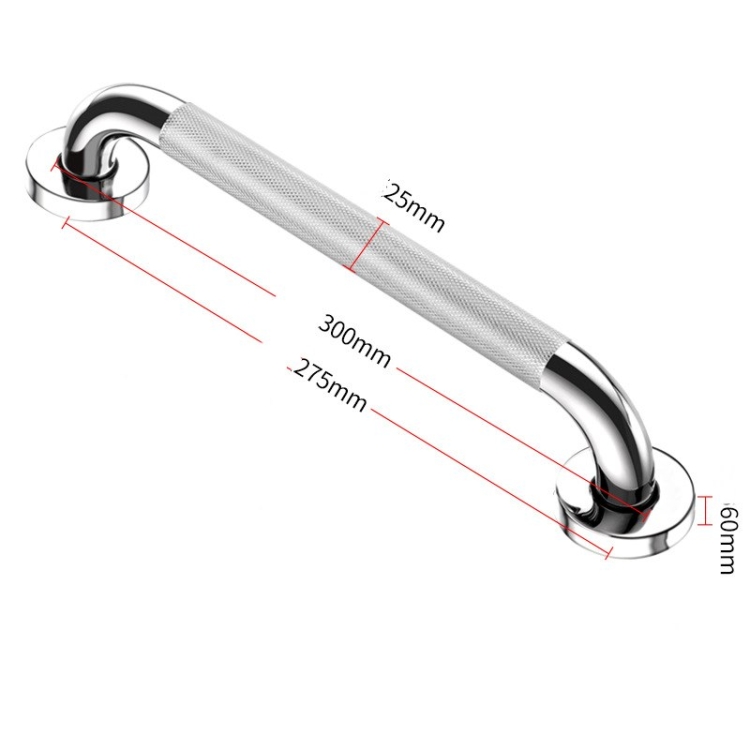 Dia25mm 201 stainless steel 300-600mm Anti-slip bathroom grab bars