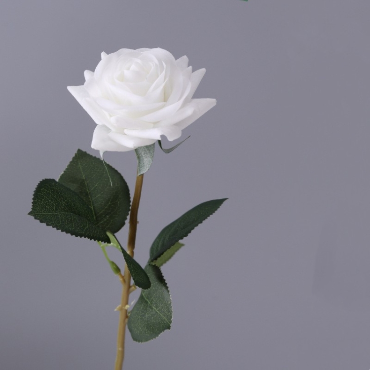 Hand-feel moisturizing artificial rose
