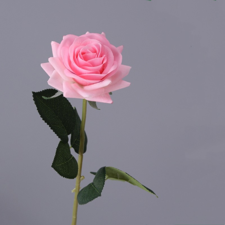 Hand-feel moisturizing artificial rose