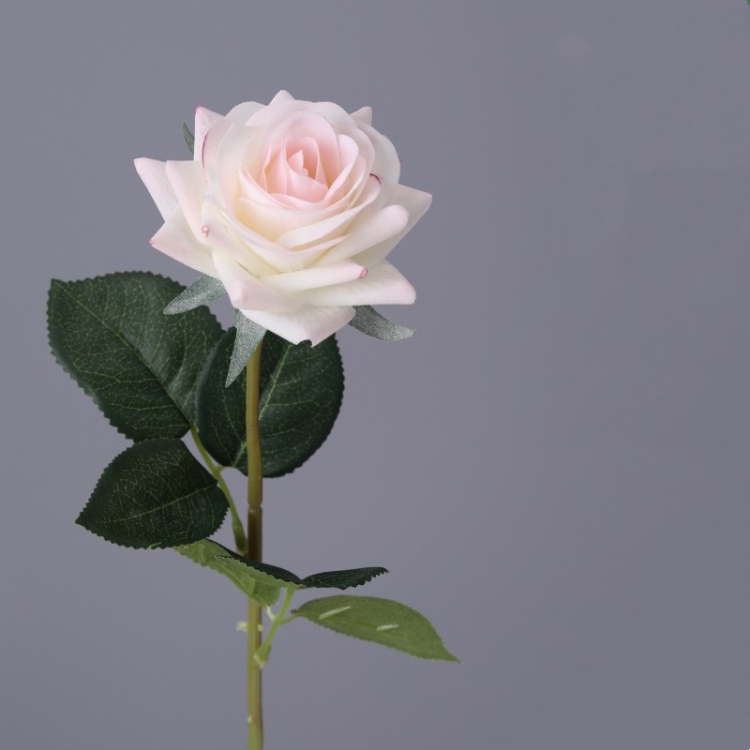 Hand-feel moisturizing artificial rose