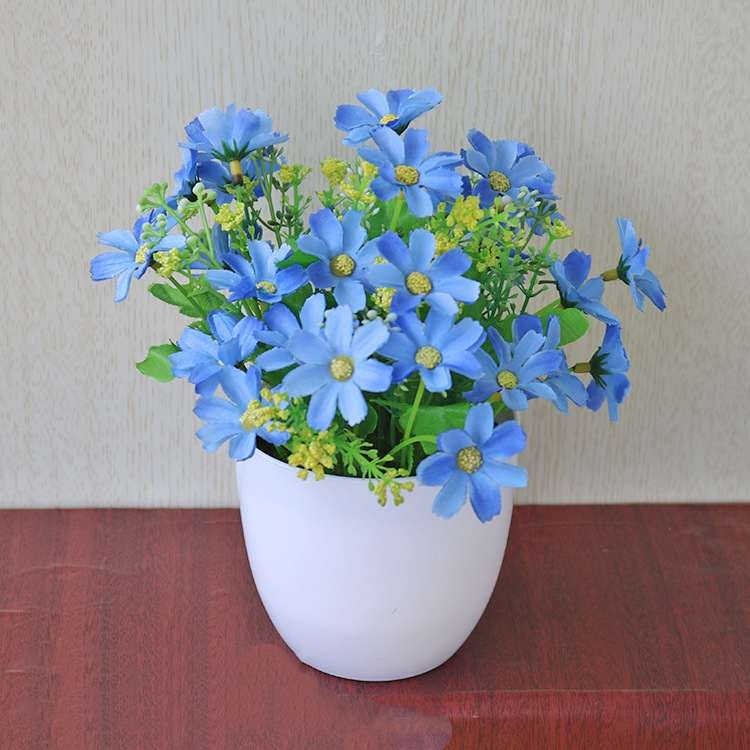 Artificial chrysanthemum potted plant