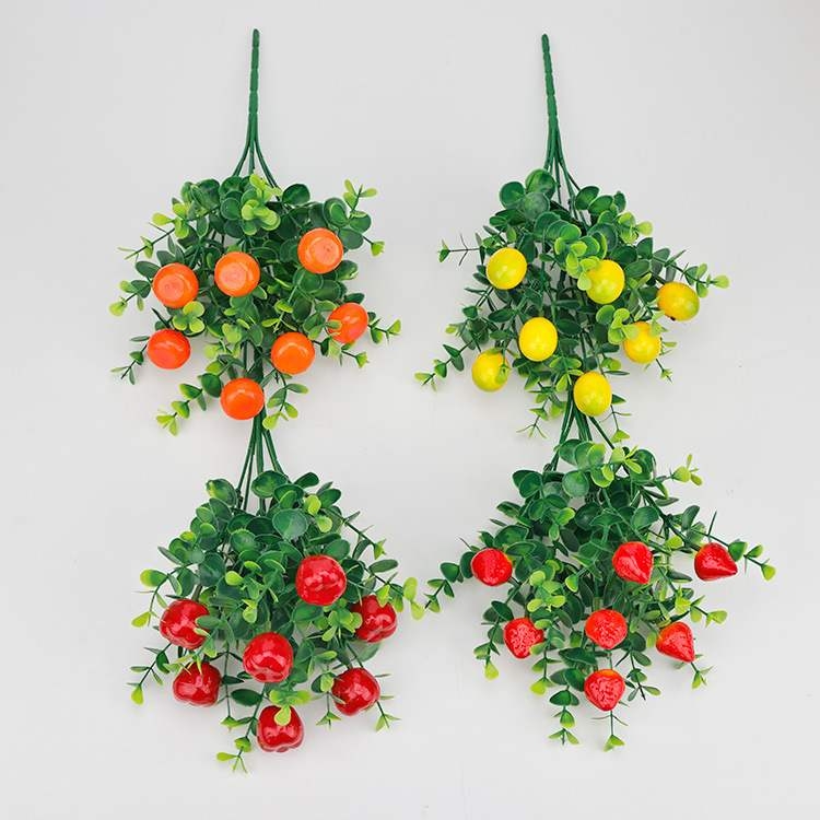 Simulated eucalyptus with added fruit