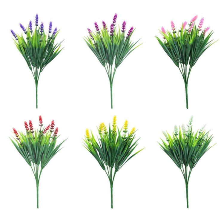 Artificial lavender in various colors