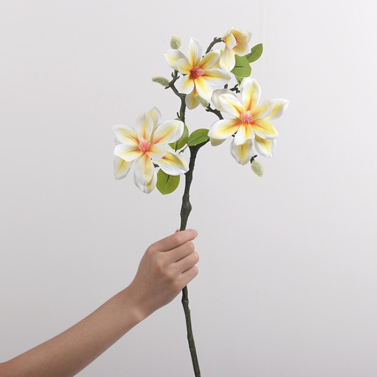 Artificial magnolia flower