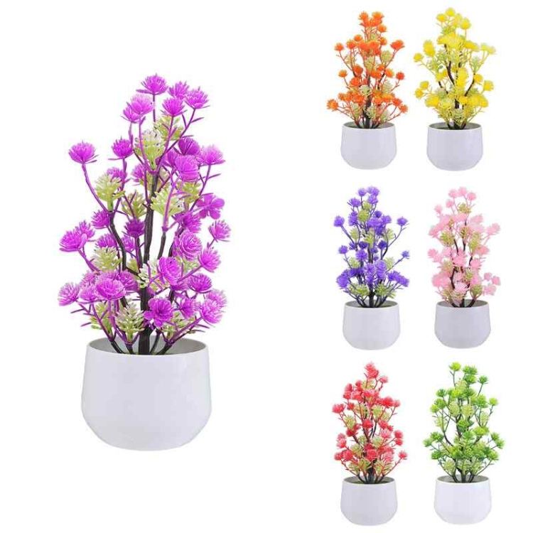 Artificial camellia potted plant