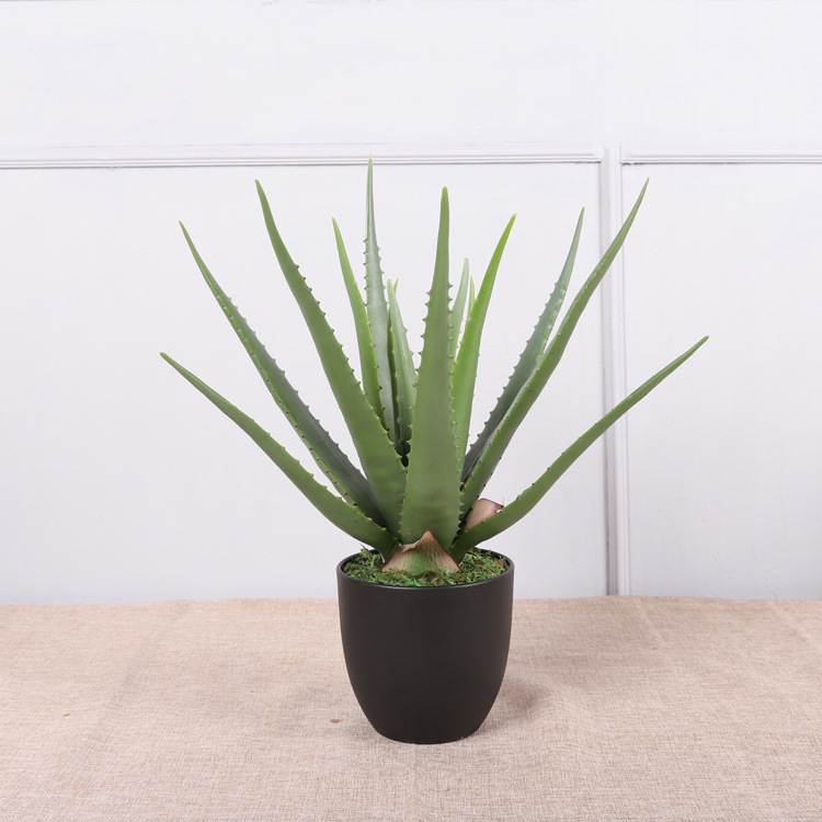 Artificial 35cm - 70cm aloe vera potted plants
