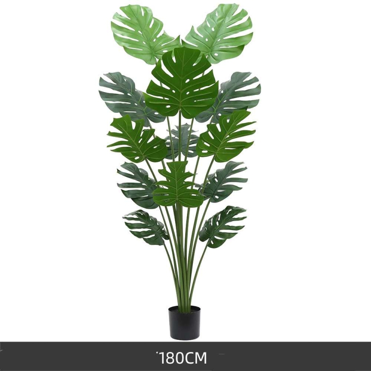 Artificial 60-180 cm Artificial Monstera Leaf Bonsai