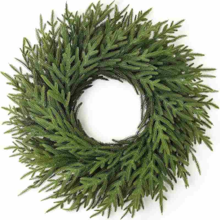 60cm Artificial Norfolk Island Pine‌ Wreath