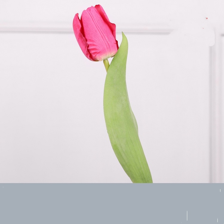 Hand-feeling moisturizing simulated tulip