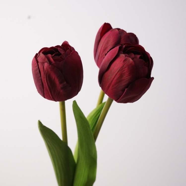 Artificial tulip-shaped camellia