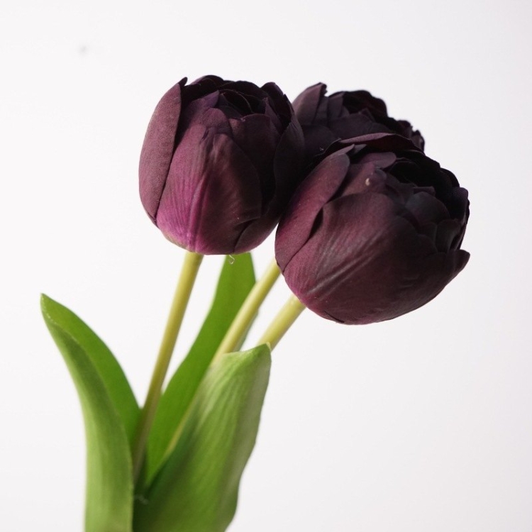 Artificial tulip-shaped camellia