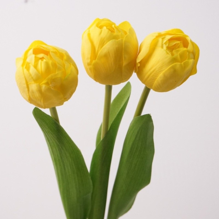 Artificial tulip-shaped camellia
