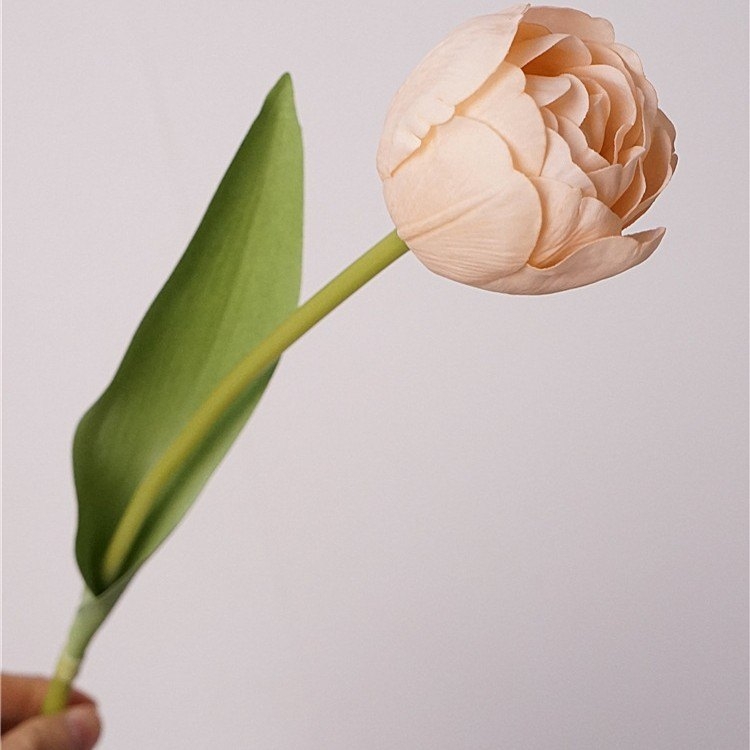 Artificial tulip-shaped camellia