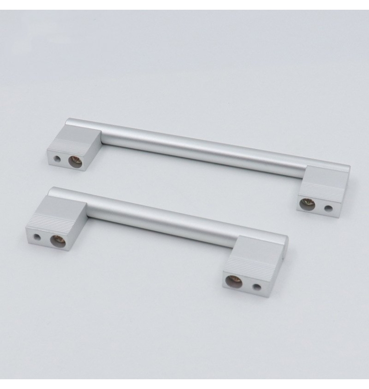 One-line aluminum alloy handle
