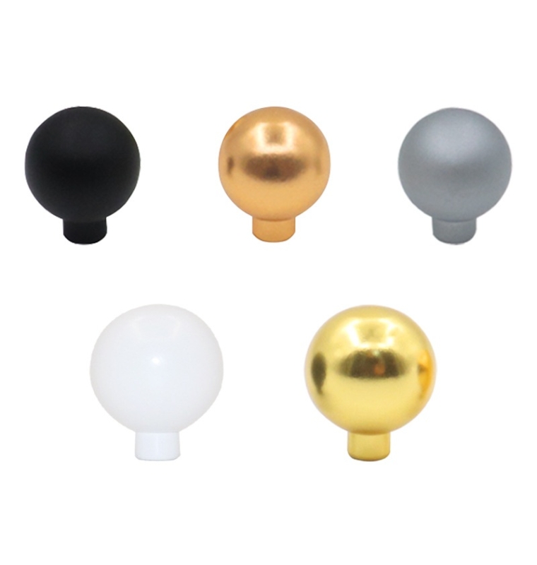 Spherical single-hole aluminum alloy handle