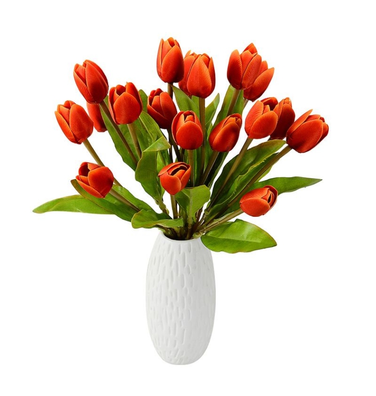 Simulated tulip bunch