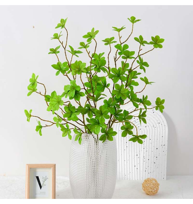 Simulated Leaf Japanese Hanging Clock