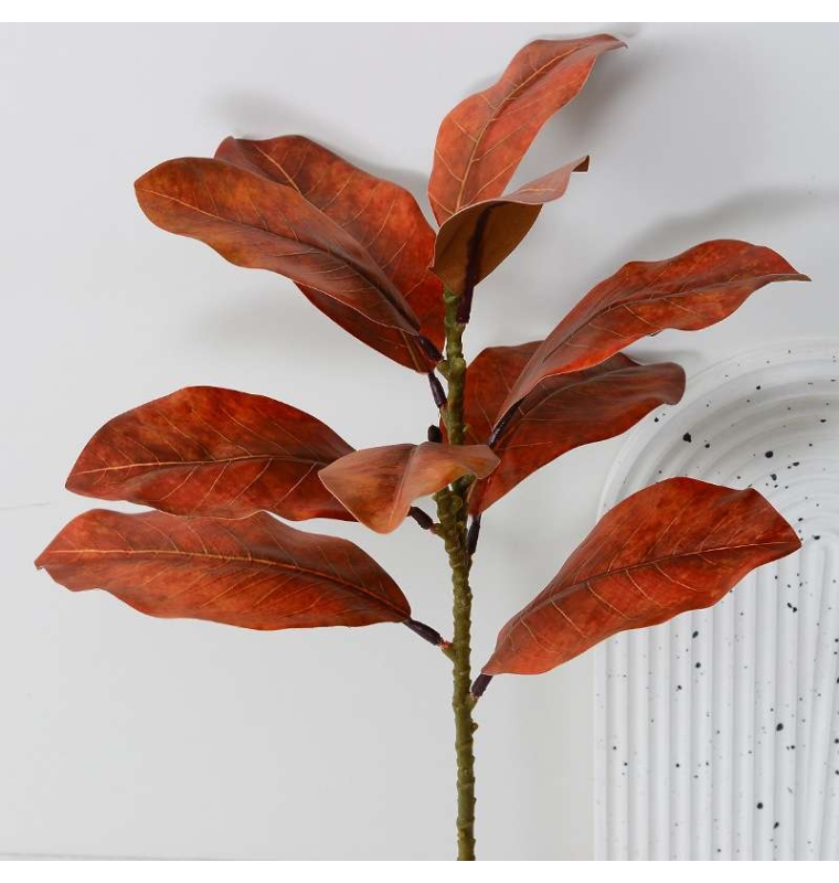 Artificial magnolia leaves