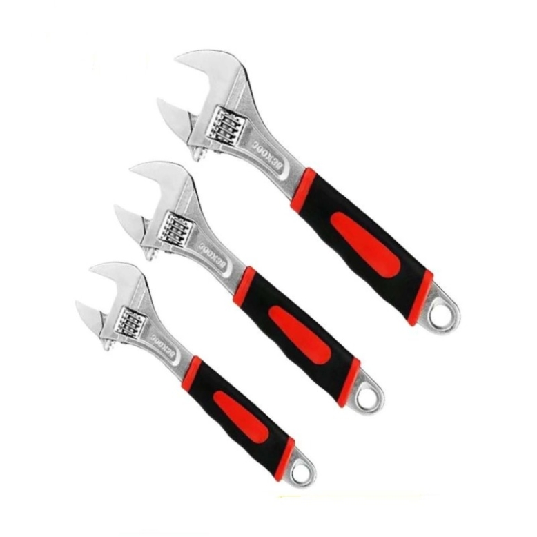 Online wholesale of die-forged high-carbon steel adjustable wrenches