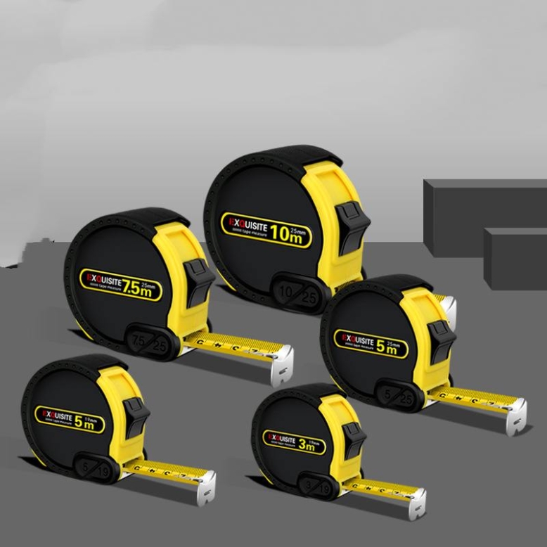 3-meter, 5-meter, 7.5-meter, and 10-meter Metric and Imperial Steel Measuring Tape